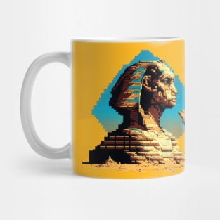 The Great Sphinx Pixel Art Mug